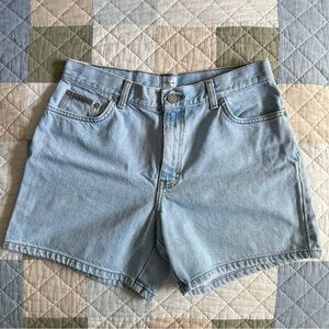 Vintage 90’s Calvin Klein Blue Denim Women's Shorts